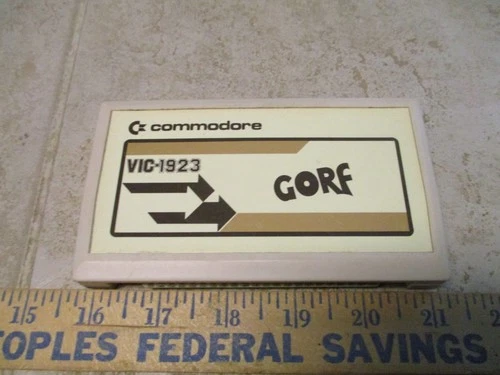 Vintage Gorf - Commodore VIC-20 VIC-1923 Authentic Cartridge Only Tested Game