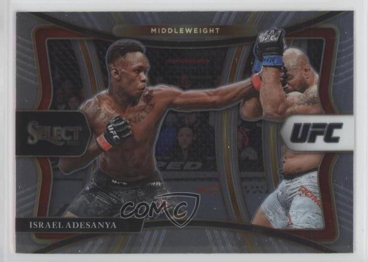 2021 Panini Select UFC Premier Level Israel Adesanya #134 0o3k