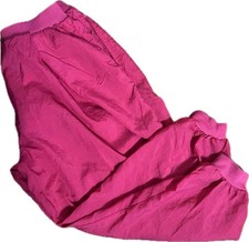 VTG Y2K Nike Elite Pants Windbreaker Track Women  s M Gym Yoga Retro Pink Nylon