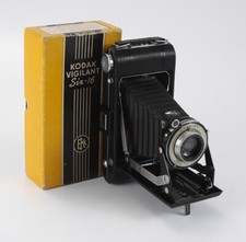 KODAK VIGILANT SIX-16, 126/4.5 K.A. HAZE , BOXED, PROBLEMS, AS-IS/cks/198866