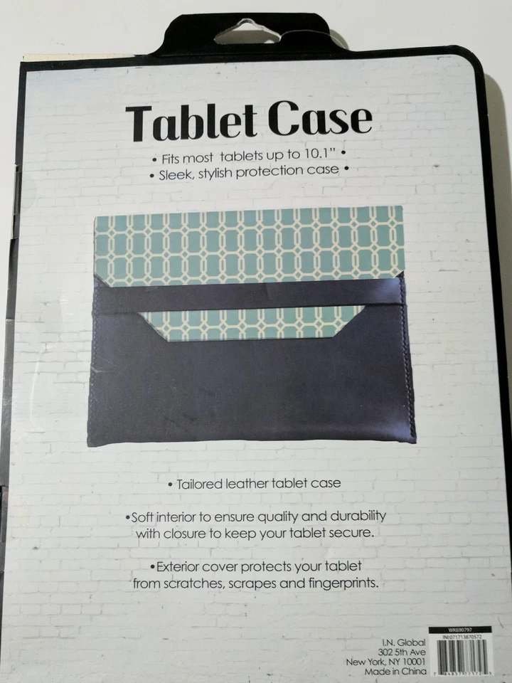 Tailored Leather Tablet Case Cover Holder fits most 10.1" tablets NEW  - Image 4 of 4