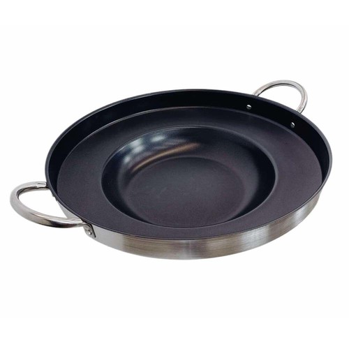 HD Comal Concave 23"x5" Stainless Steel Outdoor Para Carnitas Griddle Non-Stick - 第 3/10 張圖片