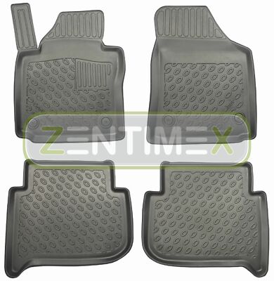 Premium-3D-TPE-Gummifußmatten für VW Volkswagen Touran Comfortline 1 1T Van Ko35