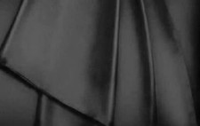 Indian Satin Fabric 4YD Dressmaking Tunic Top Material Sewing Black Fabric 44"W