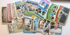 (5) Card 1960-1970s Topps Vintage Baseball Lot (Bonds, Rose, Schmidt???)