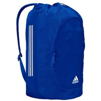 Adidas Wrestling Team Mesh Gear Backpack, Color Bold Blue/White