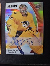 Jussr Saros Red Rainbow Auto 2023-24 Allure Predators 