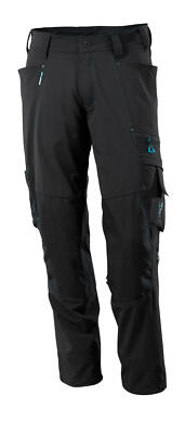 Mascot Advanced Bundhose | Ultimate Stretch - schwarz | Knietaschen Cordura