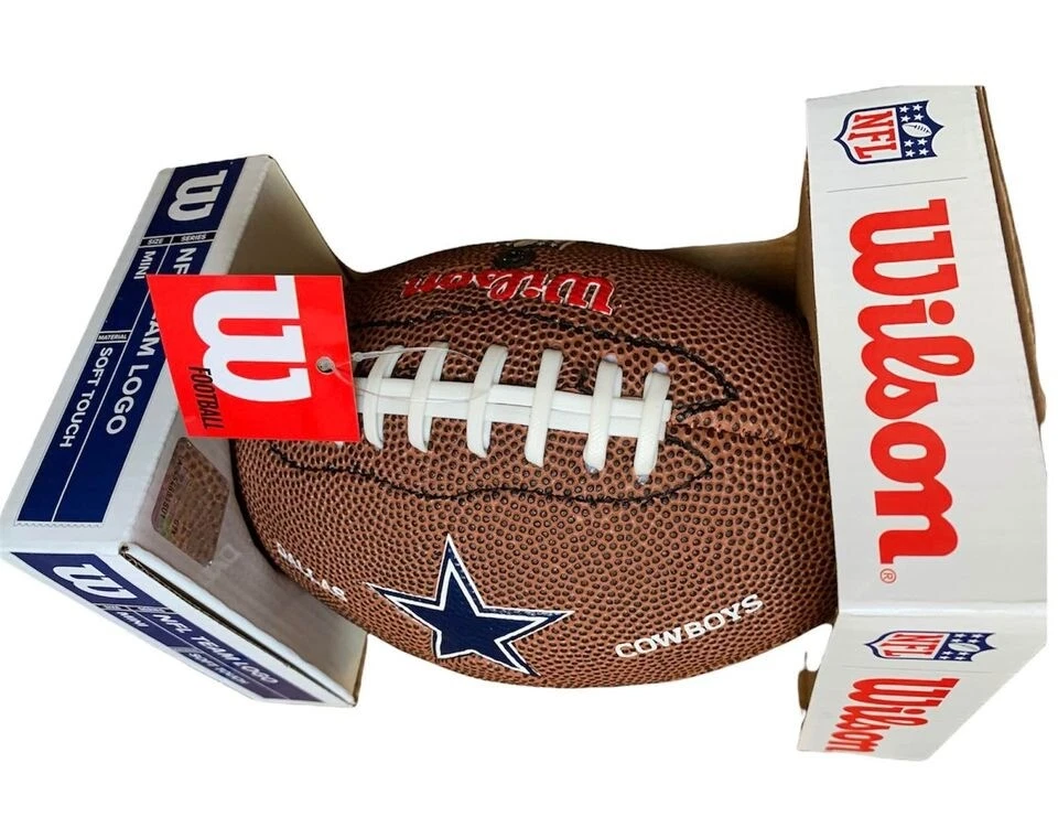By Wilson Dallas Cowboys Mini Football Team Logo Authentic NFL New - Image 3 of 4