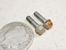 87 HONDA FOURTRAX TRX250 VALVE ADJUSTER COVER CAP MOUNTING BOLTS