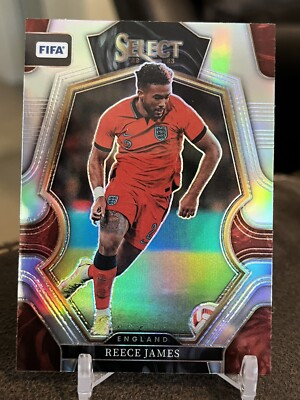 Reece James Silver Prizm Mezzanine England 2023 Select FIFA #122