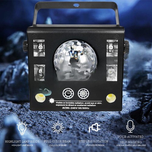 DMX512 50W Stage Light Effect Professional DJ Lights Disco KTV Party Dance - Picture 6 of 7