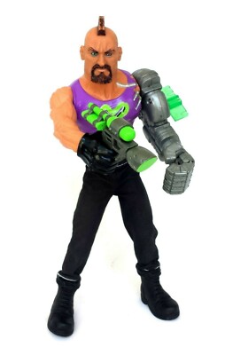 Figurine Action Man - Docteur X, Méchant Hasbro 2002, Hauteur 32 Cm