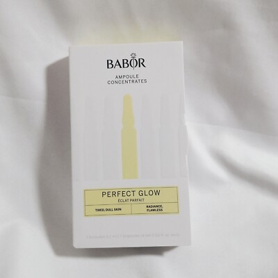 New Sealed BABOR Perfect Glow Ampoule 2ml x 7