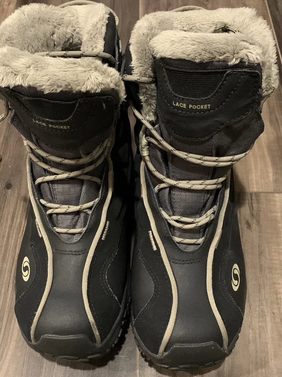 Salomon Contagrip Boots size 5.5 / EU 36 YYS 643001 Black | eBay