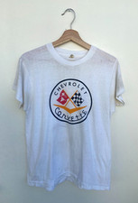 Vintage 80's Chevrolet Corvette Single Stitch Racing Graphic Tee USA Made Medium