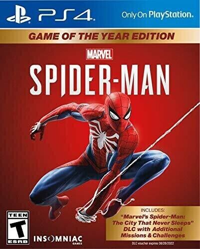  Marvel's Spider-Man - Playstation 4 (PS4) : Video Games