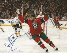 Minnesota Wild Jason Zucker Autographed Signed 8x10 COA A