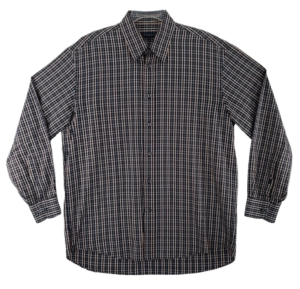 Canali Regular Fit Dress Shirts for Men