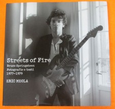 BOOK LIBRO BRUCE SPRINGSTEEN Streets of fire Eric Meola 1977-1979 no cd lp mc