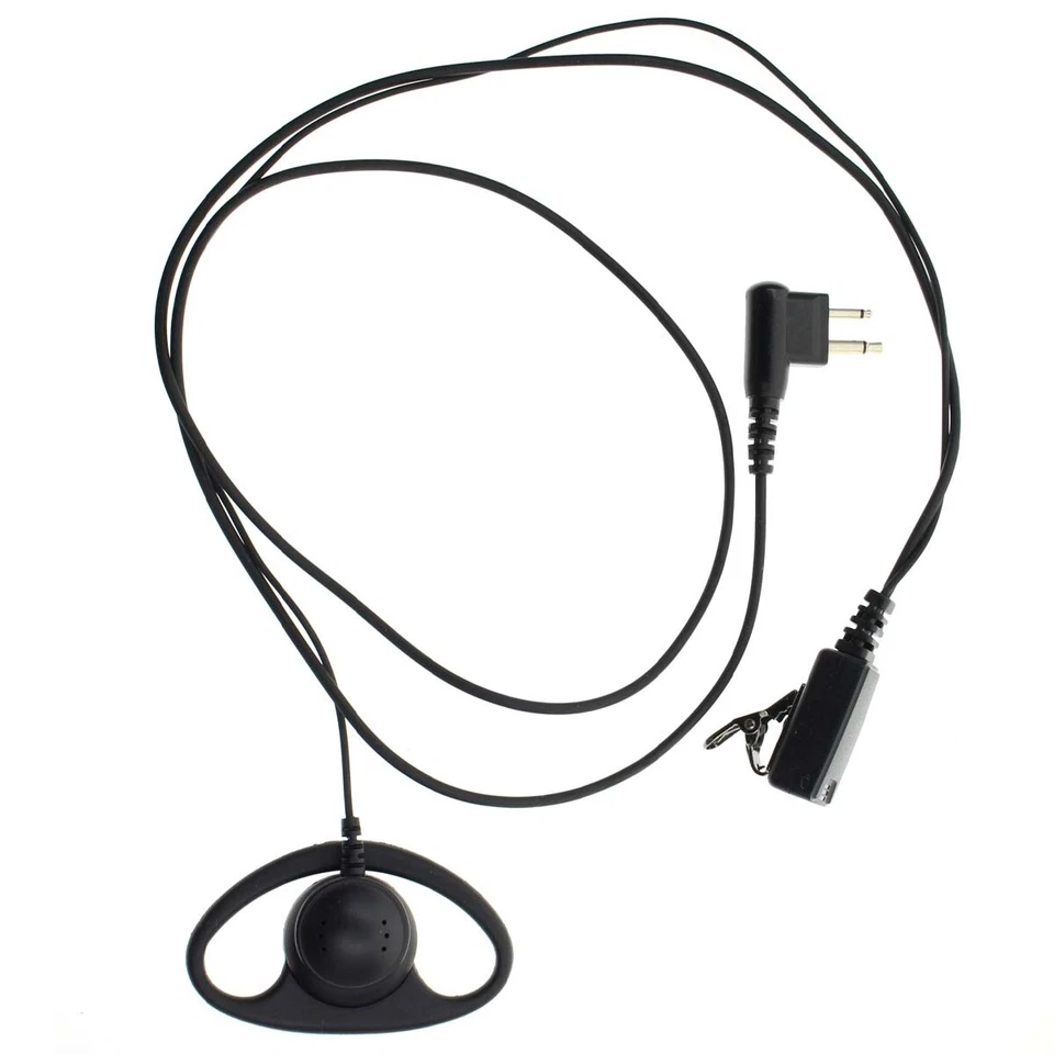 New D Headset Ear Piece with High Quality PTT MIC for Motorola CP200 GP68 GP300  - Image 2 of 4