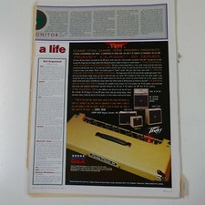 21x30cm magazine cutting 1993 PEAVEY CLASSIC 50 SERIES