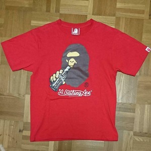 BAPE-A-BATHING-APE-Coca-Cola-Collabo-T-shirt-Mens-Medium-Size-Pre-owned-BA025