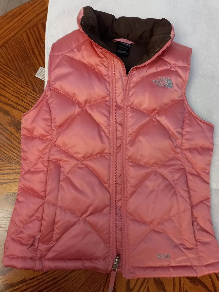 The north face pink vest top