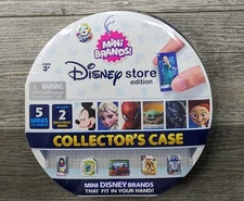 New Mini Brands Disney Store Edition 5-Pack (2 Exclusives) And Collector's Case