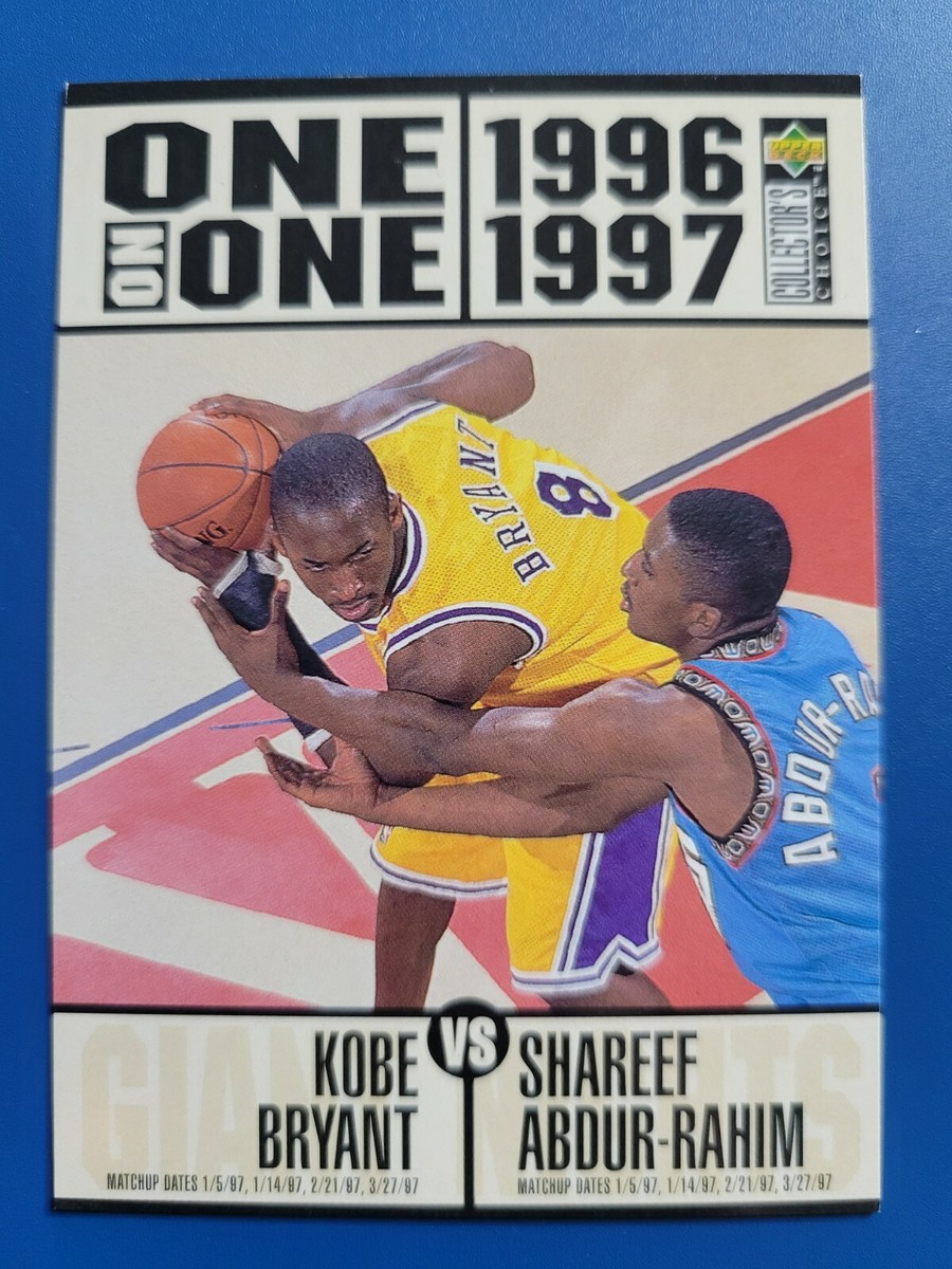 その他 ELETE series Kobe Bryant one of one 1996-97 Collectors Choice One On One Kobe Bryant Vs Shareef