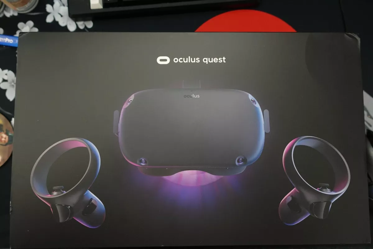 Meta Oculus Quest 64GB VR Headset - Black + Travel Case & Mods