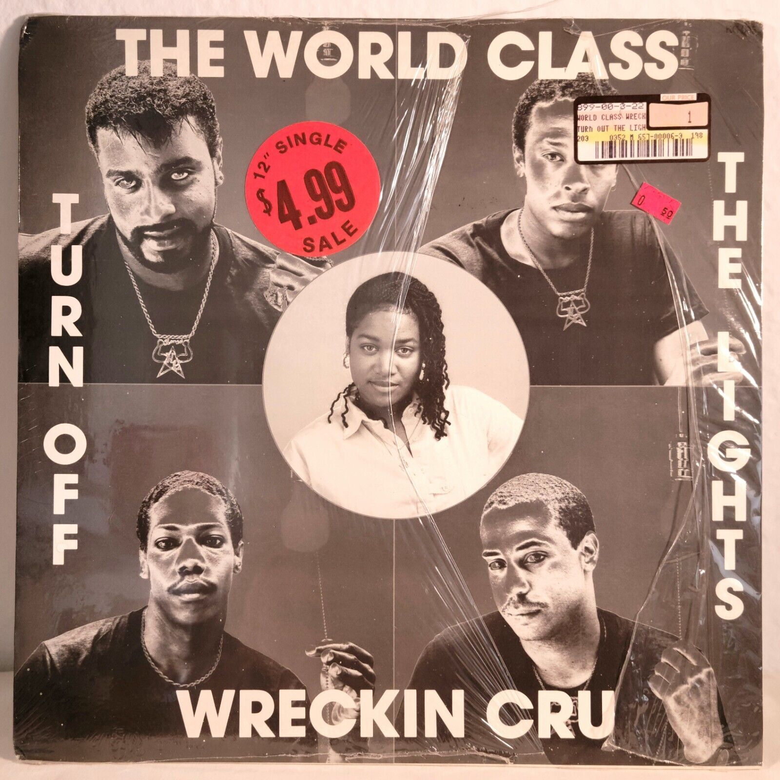 1987 - WORLD CLASS WRECKIN CRU - TURN OFF THE LIGHTS - SEALED OG DR. DRE NWA