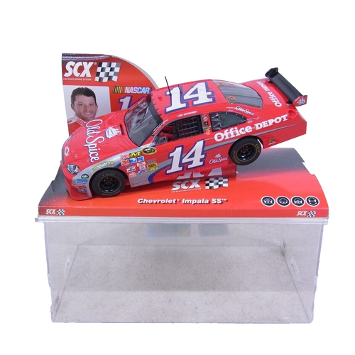 Slot Car SCX 1/32 Chevrolet Impala OLD SPICE #14 NASCAR slot car 64410 ...