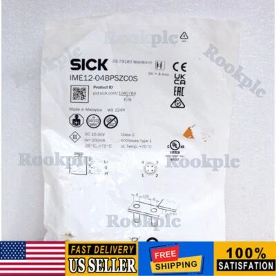 New SICK IME12-04BPSZC0S IME1204BPSZC0S 1040764 PROXIMITY SWITCH SENSOR
