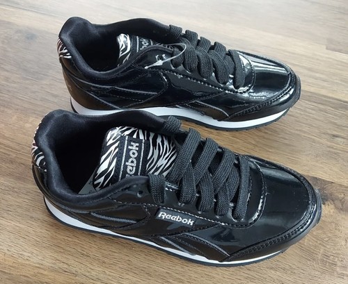 Zapatillas Reebok Niñas Estampado Cebra Negro Charol Niños 12 - Imagen 5 de 11