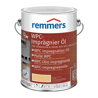 REMMERS WPC-Imprägnier-ÖL - 2.5 L Holzöl Terrassenöl Schmutzabweisend FARBWAHL