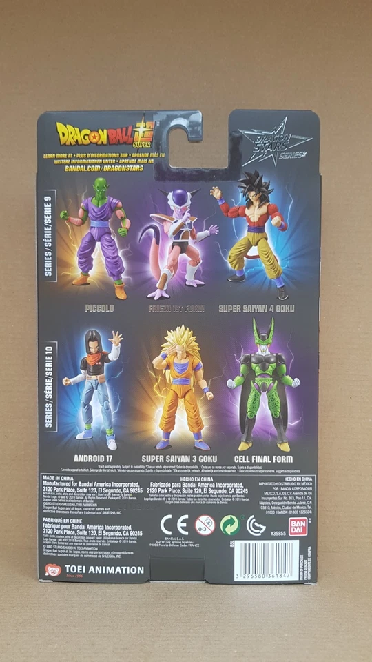 DRAGON STAR SERIES SUPER SAIYAN 3 GOKU #36184 BANDAI 6'' 16cm. SERIES 10 - Imagen 3 de 3
