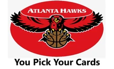 You Pick Your Cards - Atlanta Hawks Team - NBA Basketball Card Selection