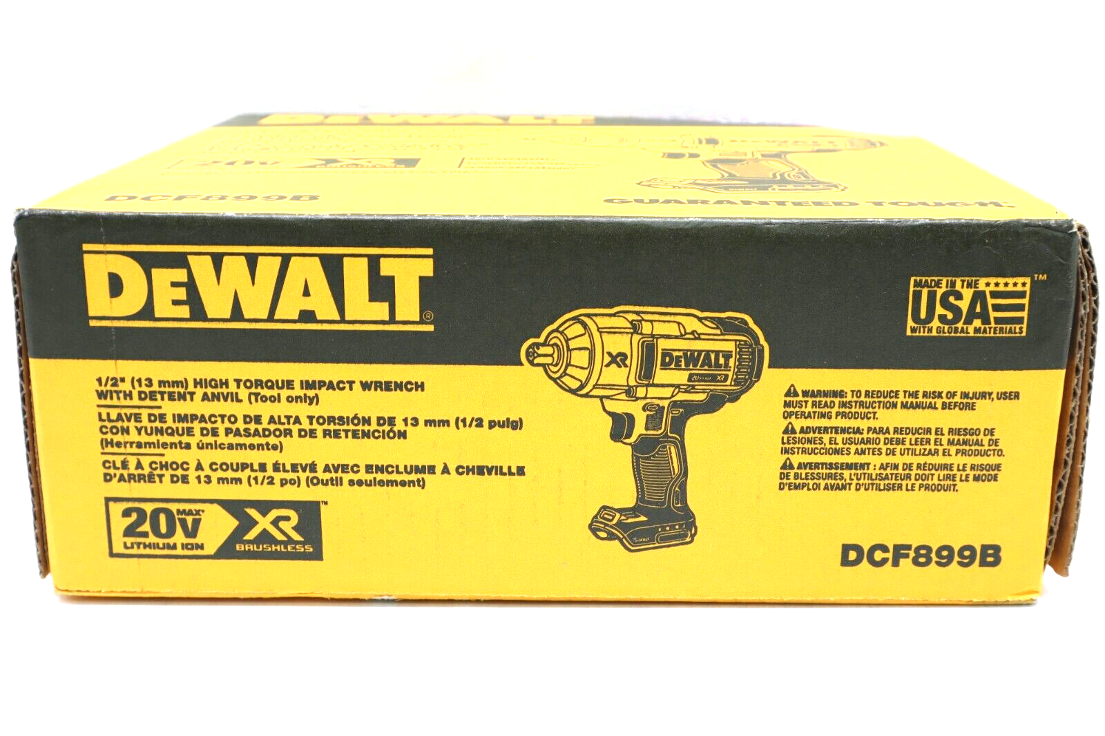 DeWalt DCF899B 20V MAX XR BL High Torque LiIon 1/2" Cordless Impact Wrench eBay