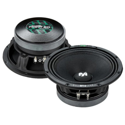 Deaf Bonce FIGHT 60 6.5'' 200W Max 4-Ohm Car Audio Mid-Range Speakers (Pair)