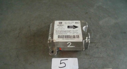 Opel Vectra B Airbagsteuergerät Steuergerät 09229039 BD