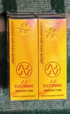 EL34 FOUR MATCHED POWER TUBES JJ ELECTRONIC  TEST GOOD