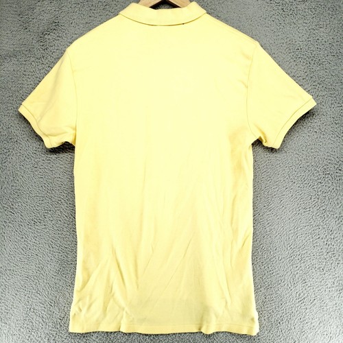 Polo Ralph Lauren Custom Fit Poloshirt Herren S Einfarbig Gelb - Bild 12 von 17