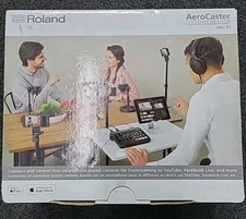 Roland VRC-01 AeroCaster Livestreaming System Pro A/V Brand New Box Express Ship