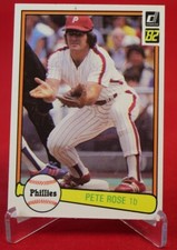 Pete Rose 1982 Baseball Card Donruss #168