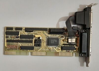 Kentech IDE PLUS V4L ISA Multi-I/O IDE Floppy Controller (Goldstar, retro, 1994)