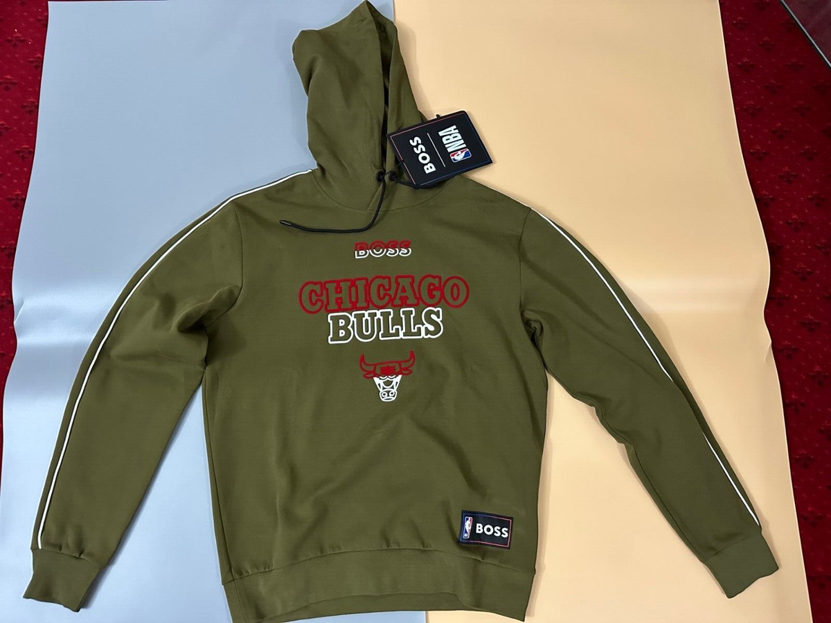 Nba Hugo Boss Pullover Hugo Boss X NBA Chicago Bulls Khaki