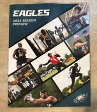 2024 Philadelphia Eagles SUPER BOWL CHAMPS Football Yearbook NEW shipped in box