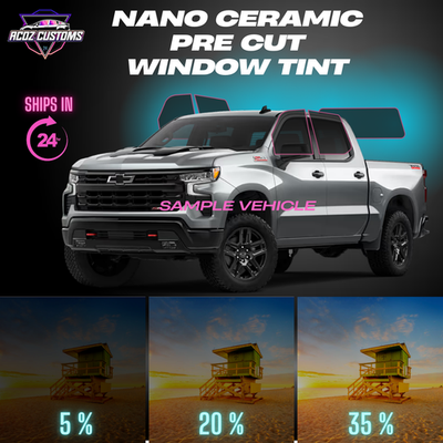 #ad Ceramic PreCut Window Tint for Chevy Silverado All SidesBack 1990 2025 $80.00