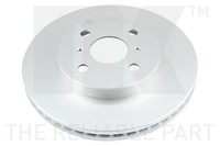 2X NK Bremsscheibe BelüFtet Ø255Mm FüR Toyota Yaris P21 PA1 PH1